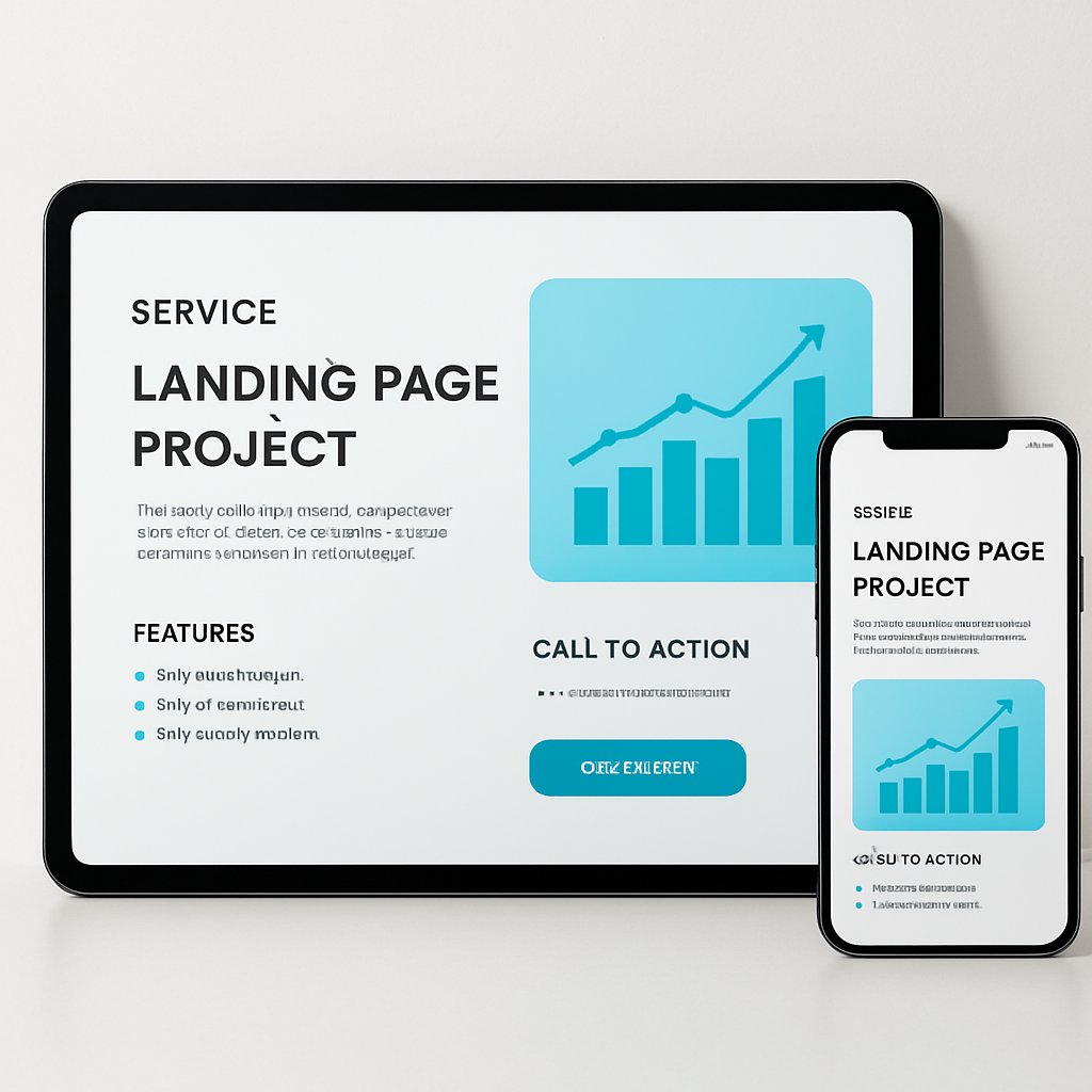 Landing page dịch vụ